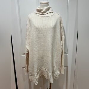Aerie oversized cream sweater NWOT